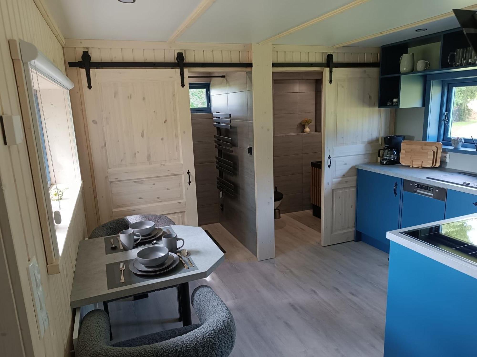 Tiny House & Alpaka-Erlebnis Im Ruhner Land - Naturidylle Pur Ziegendorf Ngoại thất bức ảnh